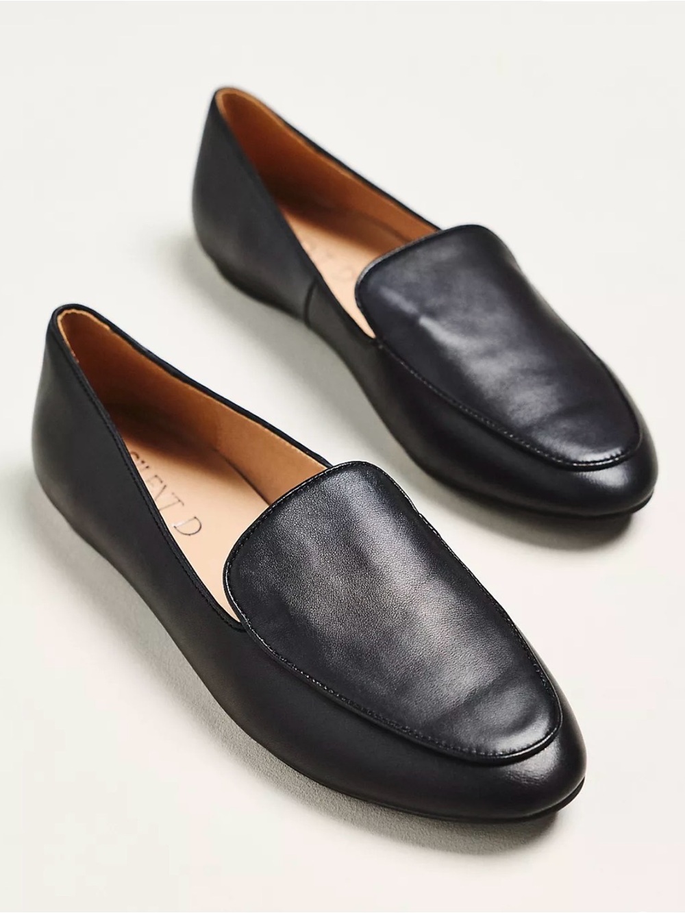 Anthropologie Silent D Women’s Black Loafers Euro 40